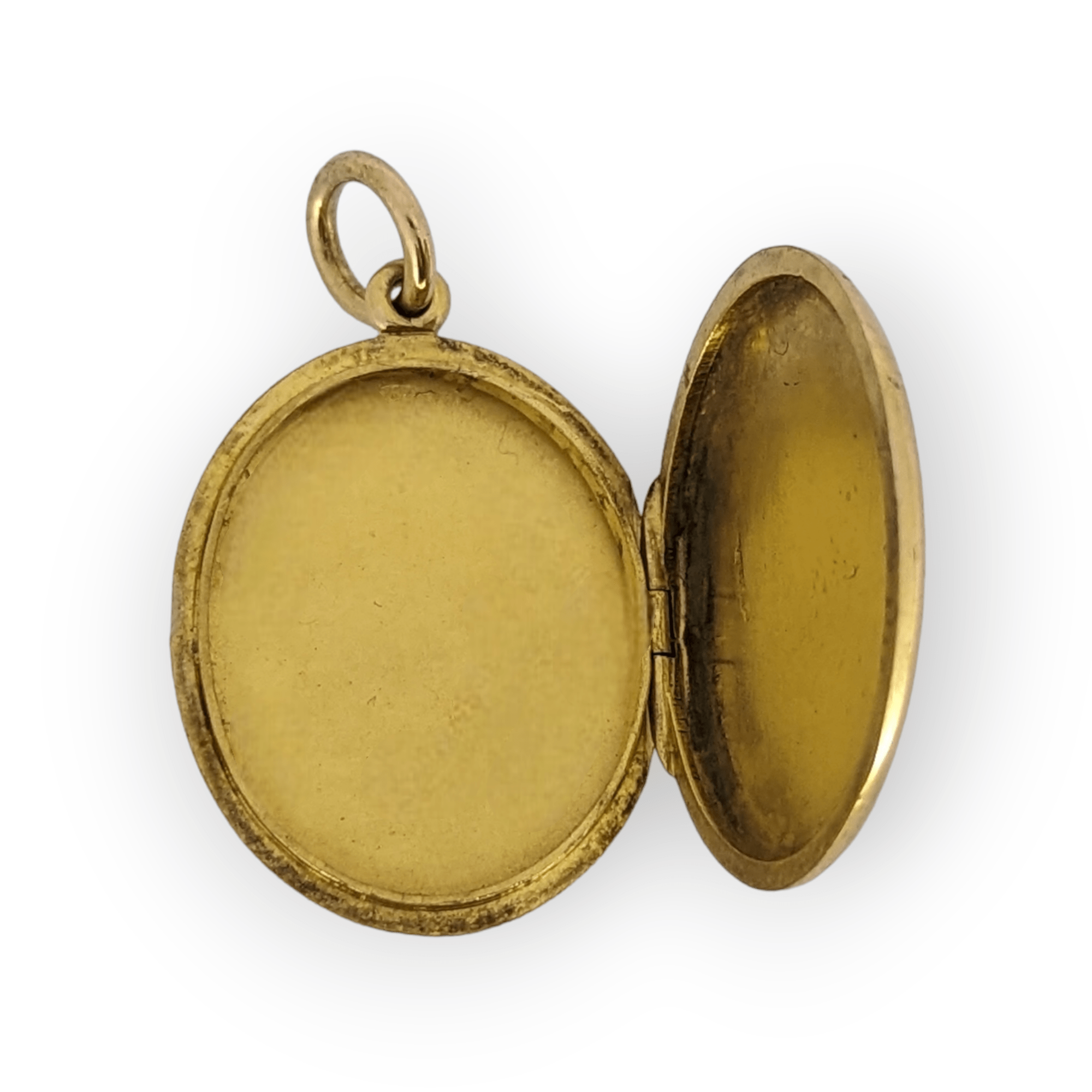 Victorian 18 Carat Gold Locket Set With Rose Cut Diamonds - Image 2