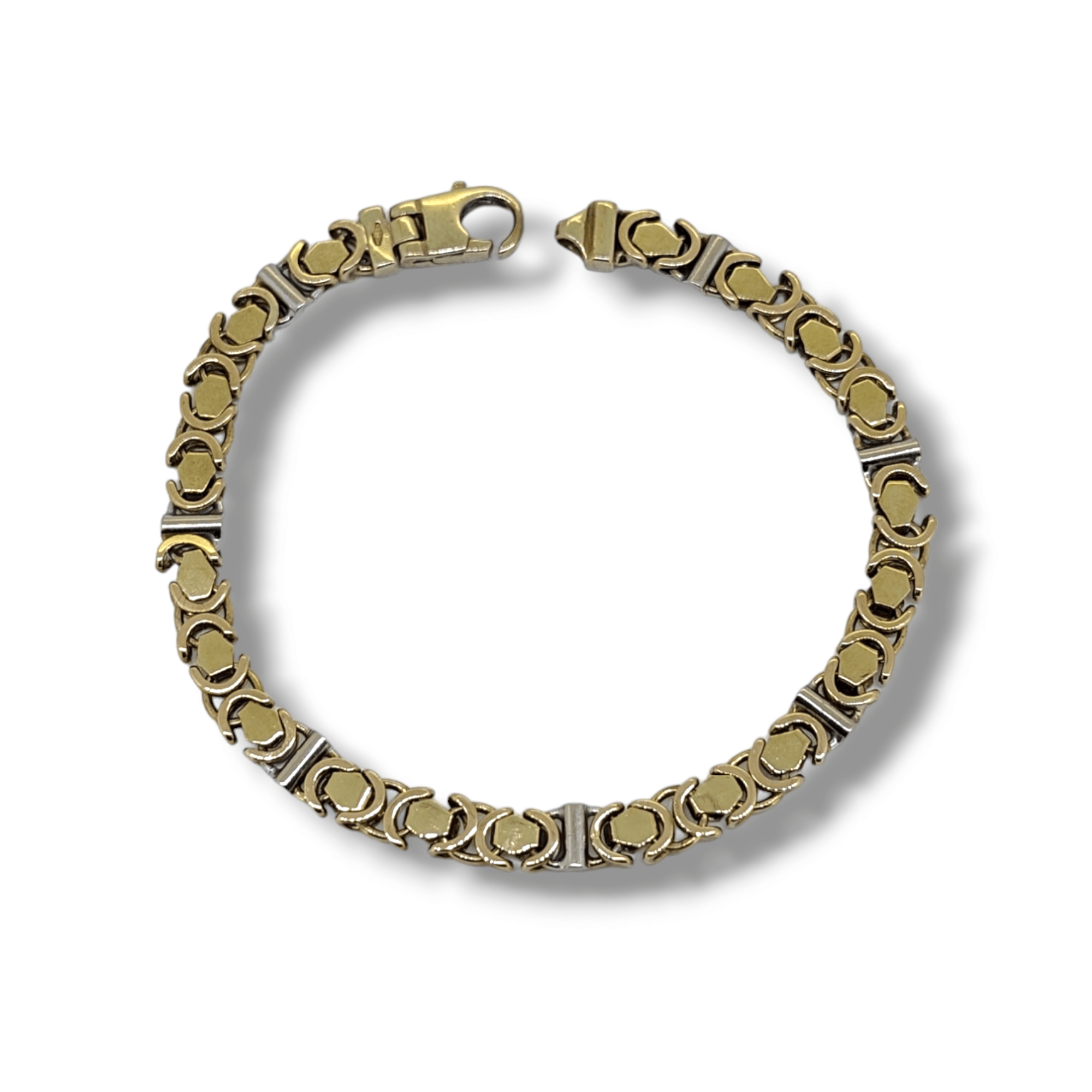 9 Carat Gold Fancy Link Bracelet