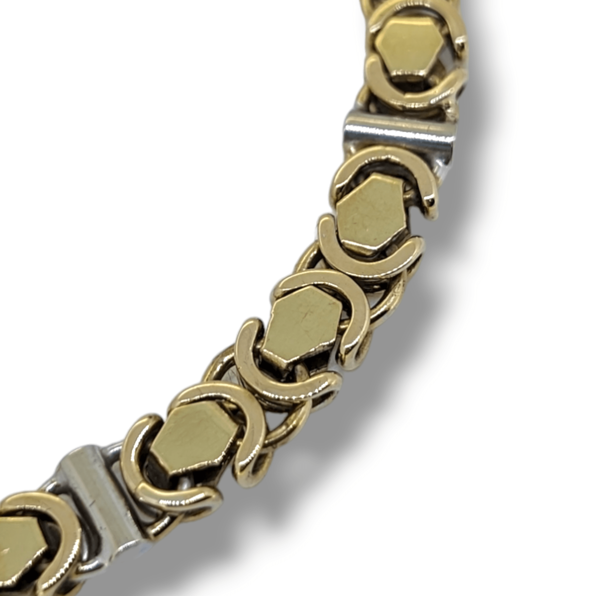9 Carat Gold Fancy Link Bracelet - Image 2